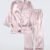 Rose Gold Satin Kids Nightwear Suit