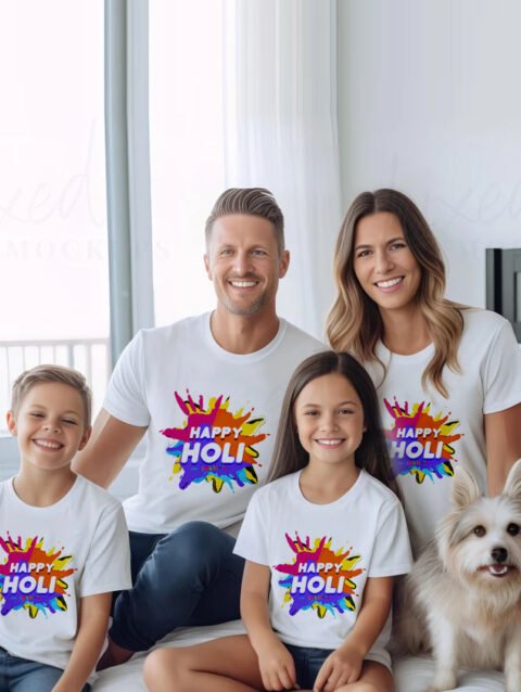 Customized Holi T-Shirts