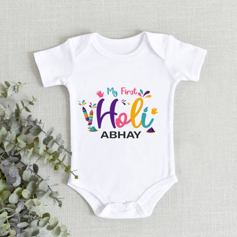 T-Shirts for Baby on Holi.