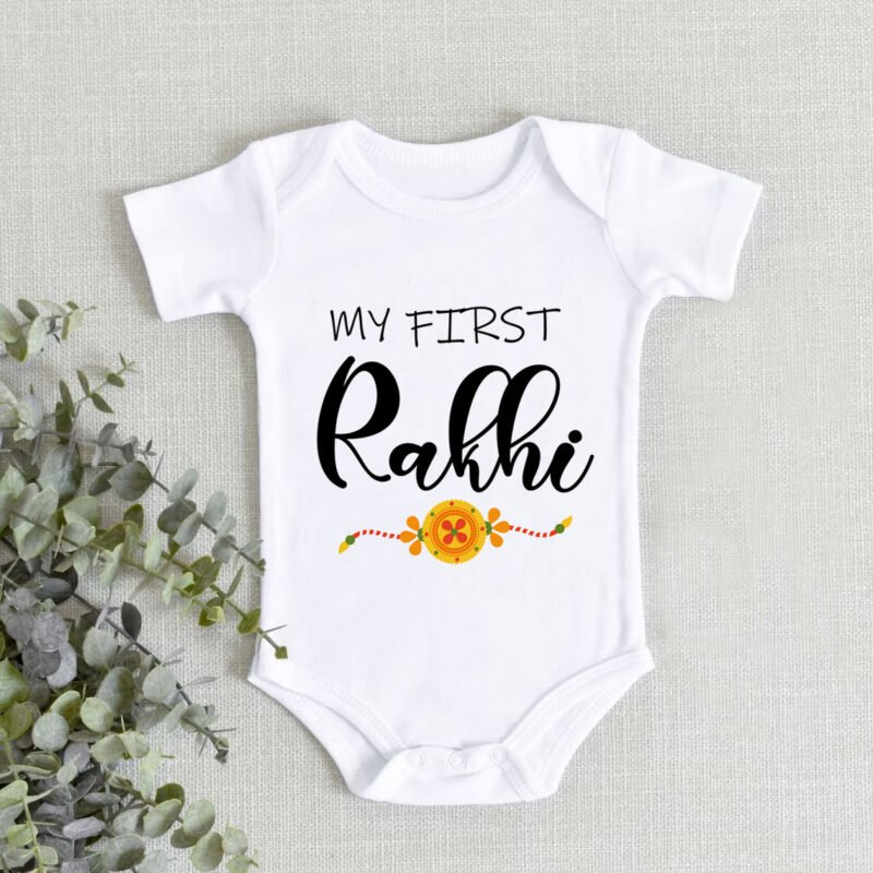 First Rakhi Onesie