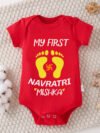 adorable Red baby onesie