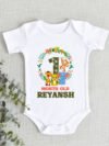animal theme baby romper jungle safari
