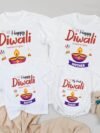 Buy Online Diwali Matching Family T-shirt