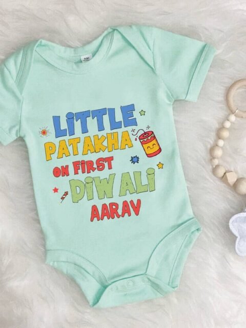First Diwali Baby Bodtsuit India