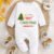 Personalized First Christmas Jumpsuit, Baby Boy and Girl Christmas Clothes