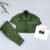 Green 3pc Party Suit Set for Boys, Elegant first birthday Outfit Boy