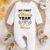 My First 1st New Year Jumpsuit for Newborn Baby Boys Girls