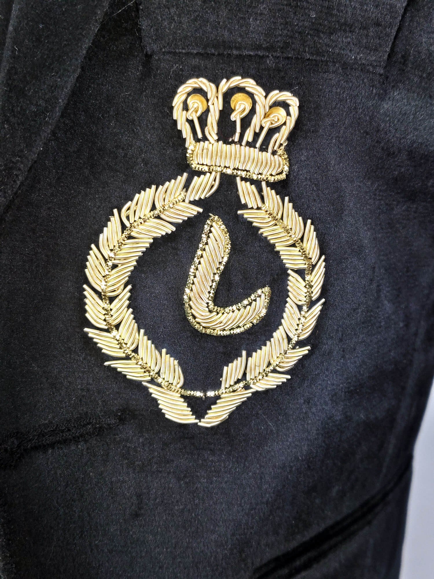 Baby Boy Black Velvet Formal Suit with Bow Tie Online India