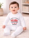Mommy and Daddy's Little Valentine Baby Jumpsuit