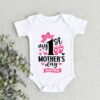 Customized Name Baby Girl First Mothers Day Onesie