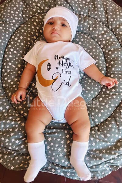 Happy First eid jumpsuit happy Client Review Image