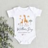 First Mothers Day Onesie Personalized Baby Bodysuit, Romper