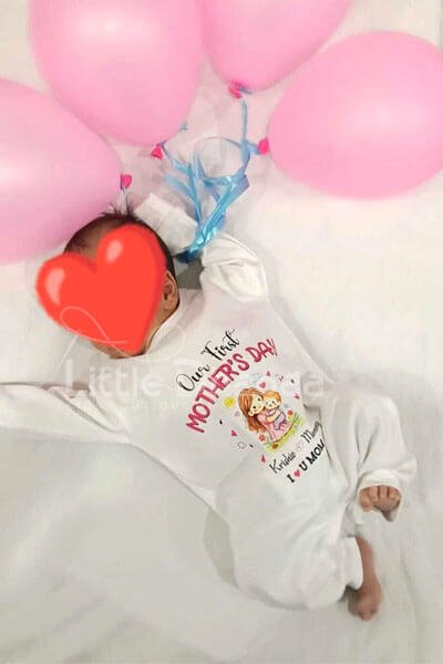 My First Mother's Day Baby Boy Bodysuit