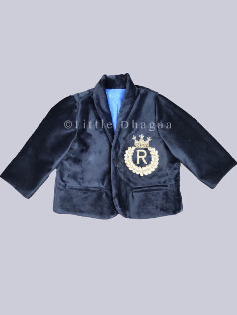 Velvet Blazer for Baby Boy Online India
