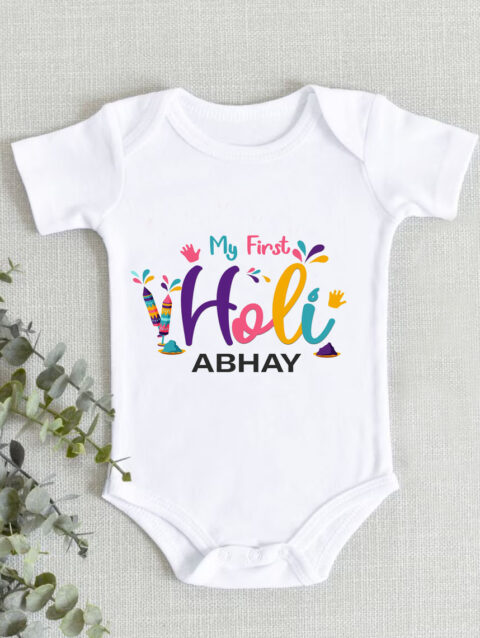 T-Shirts for Baby on Holi.