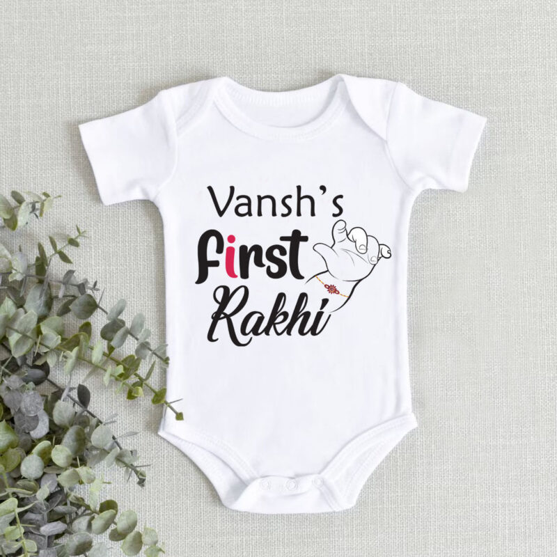 First Rakhi Onesie baby Boy Online