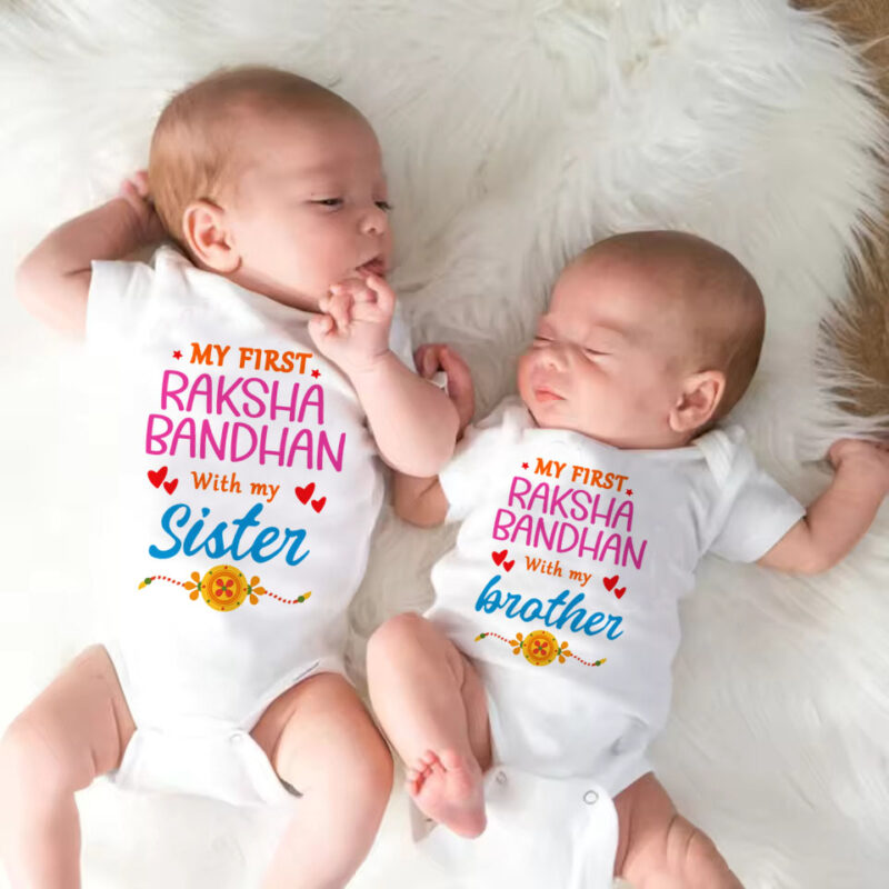 First Rakhi Sibling Outfit