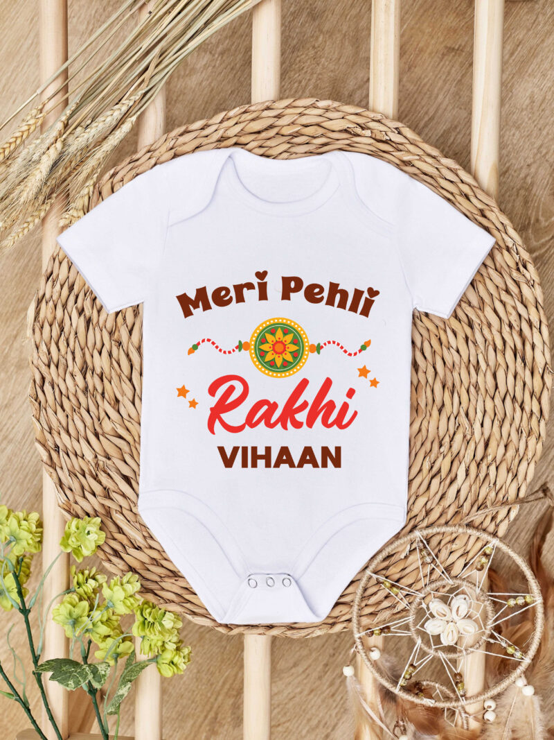 Pehli Rakhi Baby Onesie