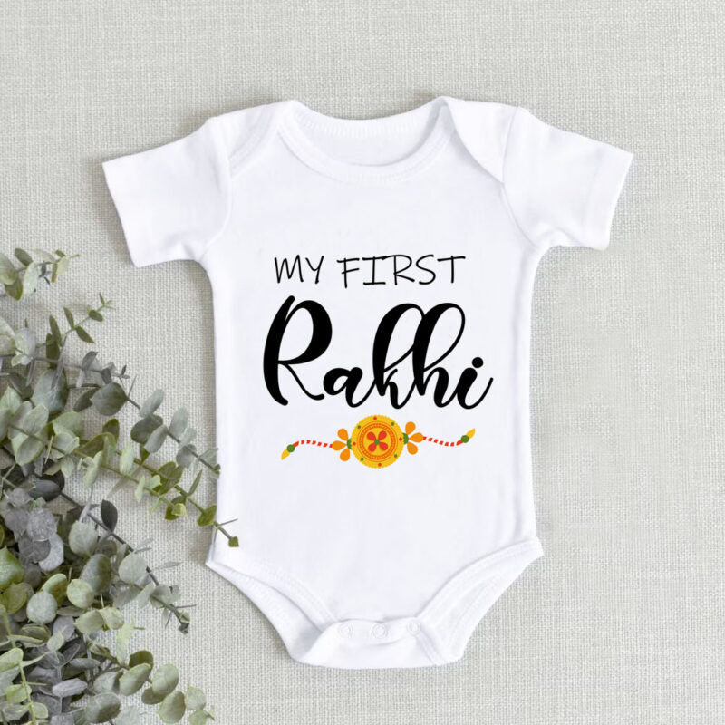 First Rakhi Onesie