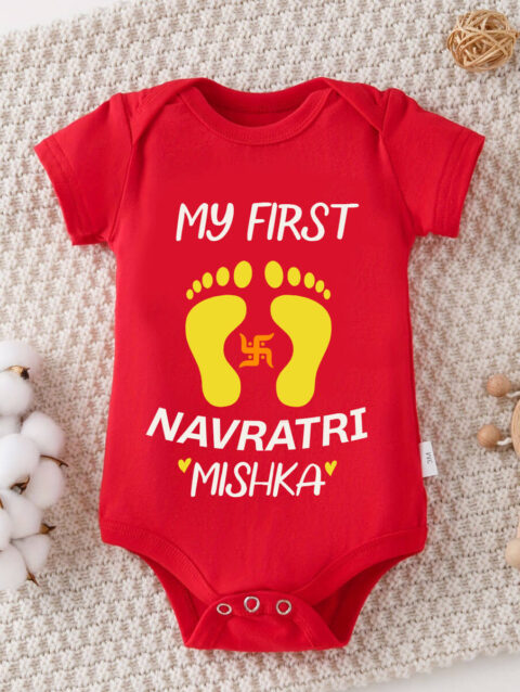 adorable Red baby onesie