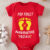 adorable Red baby onesie