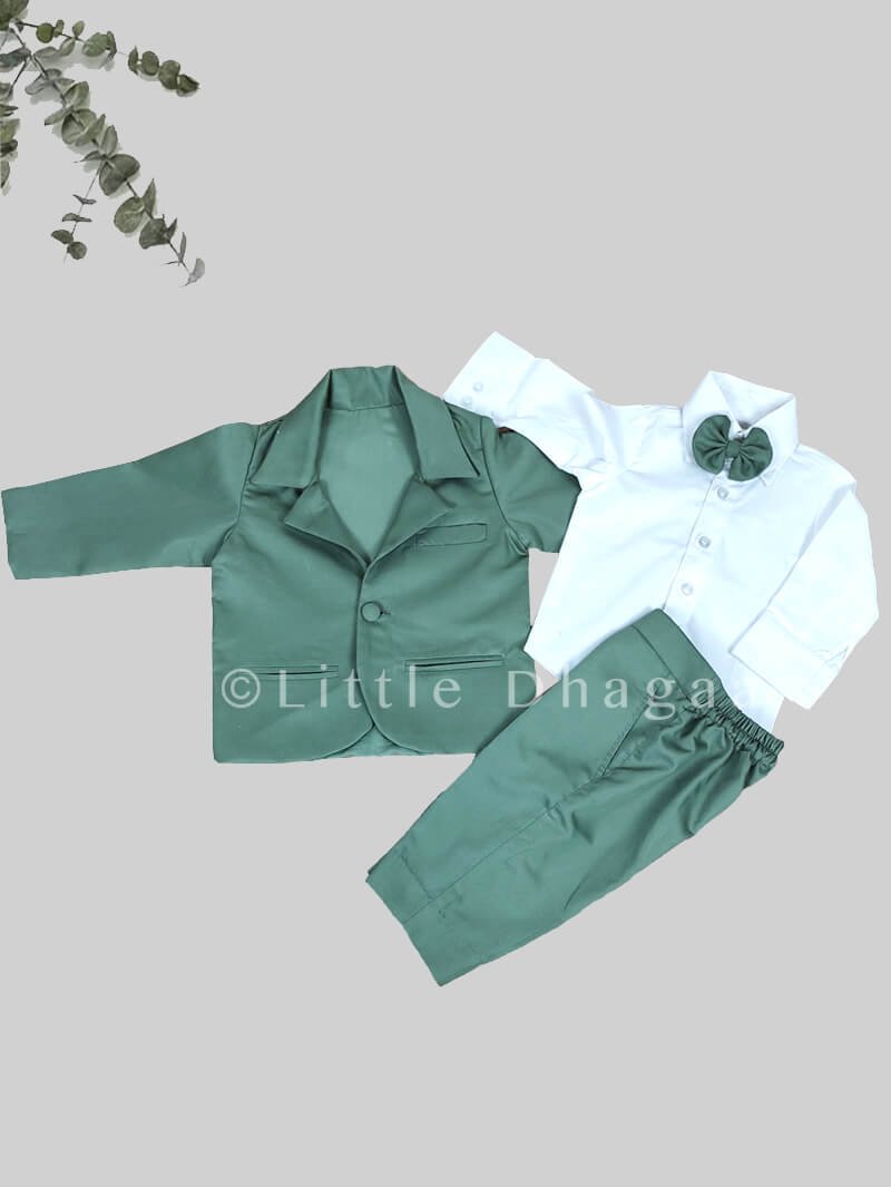 Elegant 3 Piece Suit for Boys | Kids Party Wear Blazer 1-10 year - Image 2