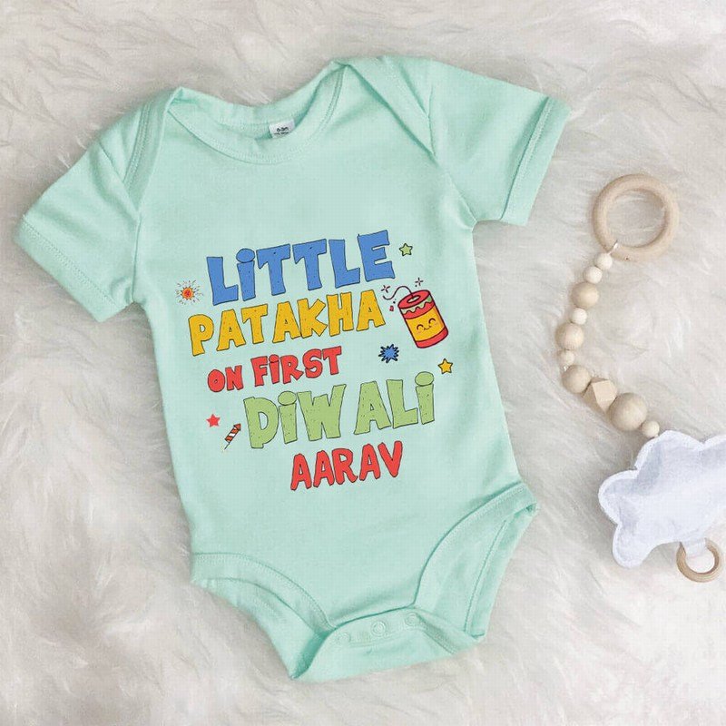 First Diwali Baby Bodtsuit India