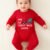Car & Tree design Baby's First Christmas Jumpsuit Outfit