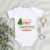 my First Christmas With Mom and Dad Baby Onesie, Romper, Bodysuit