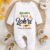 First Lohri Baby Jumpsuit with Mom & Dad