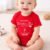 Newborn Valentine clothes Our First Valentine’s Day Together romper, onesie