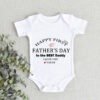 Happy 1st Father's Day Baby Onesie Bodysuit Online