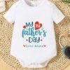 Customized First Father's Day Baby Onesie Romper