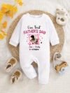 Happy First Father's Day Baby Jumpsuit Online