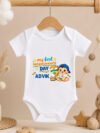 15th August Personalized My First Independence Day Baby Romper Bodysuit