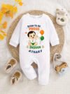 Born to Be Proud Indian Baby Jumpsuit Independence Day Outfit