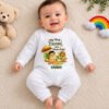Custom Name My First Onam Baby Jumpsuit Outfit