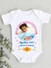 Customize First Rakhi Onesie Outfit with Name and Photo Print