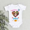 Custom My 1st Rakhi Photo Bodysuit Onesie for Newborn Baby Boy and Girl