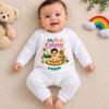 Customized Name First Onam Adorable Jumpsuit