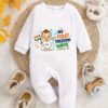 1st Independence Day Infant Jumpsuit, Cotton Patriotic Baby Romper