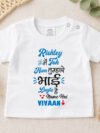 Personalized Rishte Mein Toh Hum Tumhare Bhai Lagte Hai Kids T-shirt