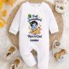 Custom Name My 1st Janmashtami Jumpsuit with Mom and Dad