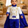 Royal Blue Prince Charming Costume for Baby Boy - Toddler Little Prince Outfit