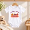 Custom Name First Diwali Baby Girl Boy Cotton Clothes India