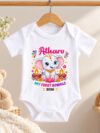 My First 1st Diwali Baby Onesie, 1st Deepavali Ganesha Design